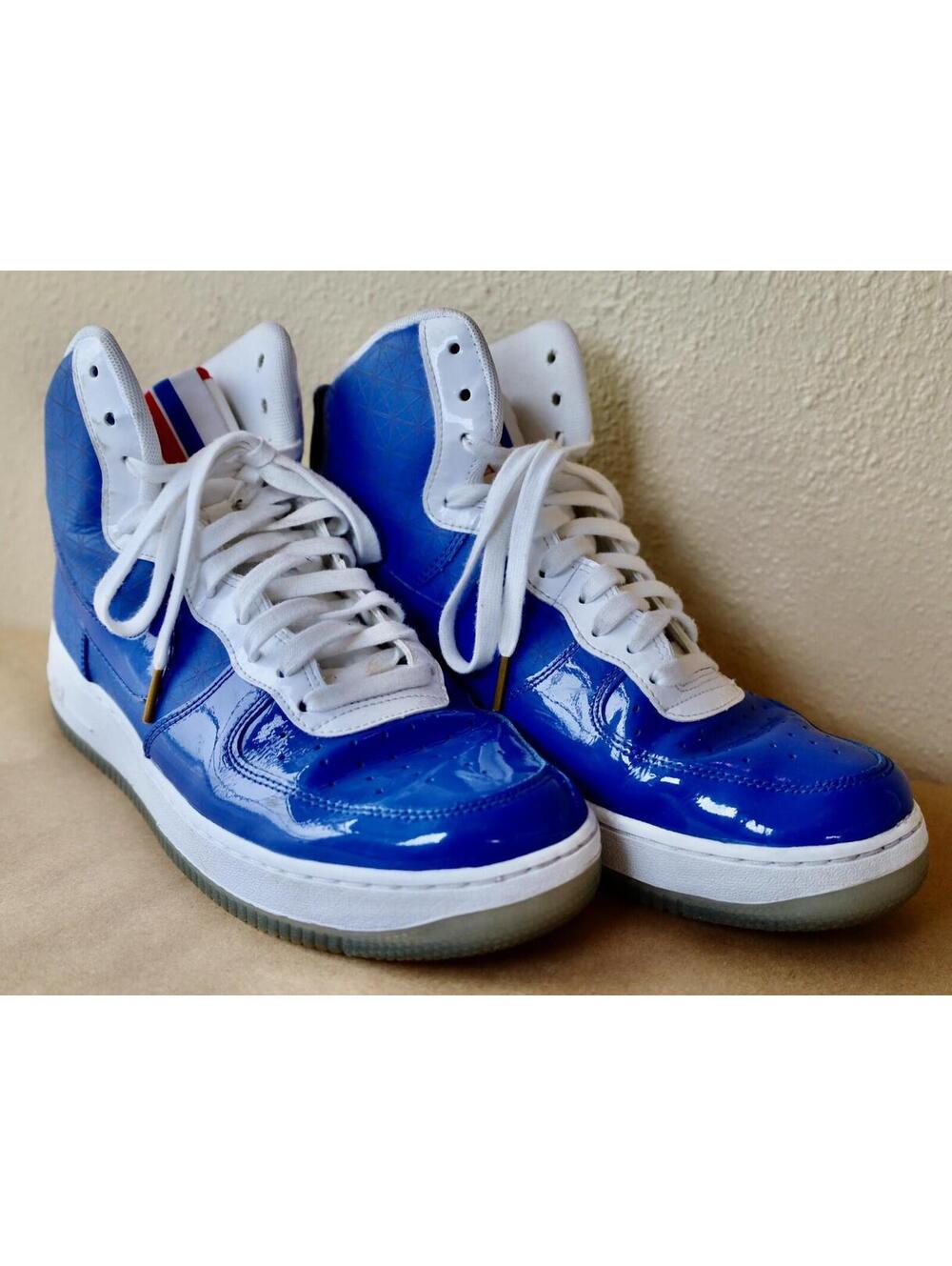 Size 10 - Nike Air Force 1 High 2004 NBA Finals Patent Leather